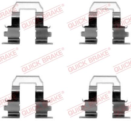 QUICK BRAKE Комплектующие, колодки дискового тормоза 109-1255